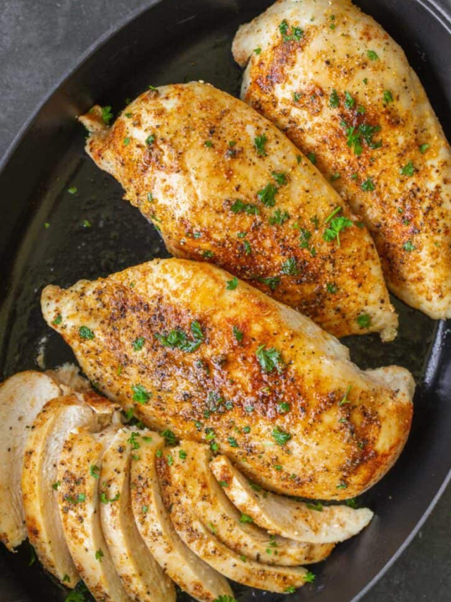 Juicy Oven Baked Chicken Breast
Recipe